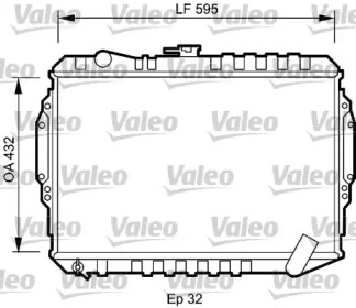 Теплообменник VALEO 735060