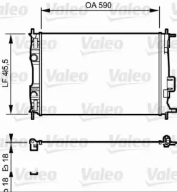 Теплообменник VALEO 735119