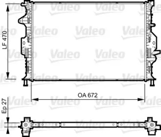 Теплообменник VALEO 735376