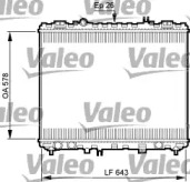 Теплообменник VALEO 735506