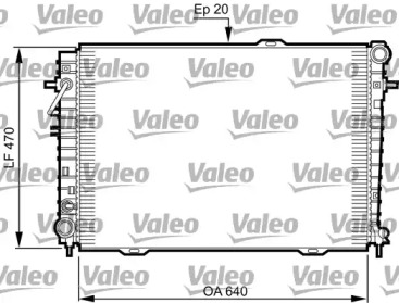 Теплообменник VALEO 735507