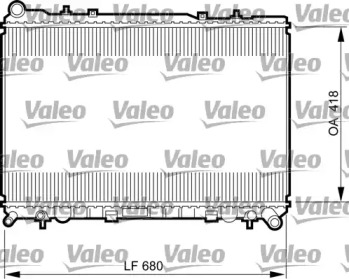 Теплообменник VALEO 735521