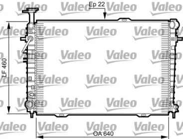 Теплообменник VALEO 735542