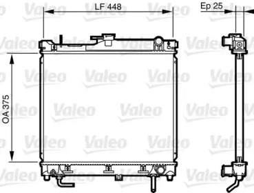 Теплообменник VALEO 735578