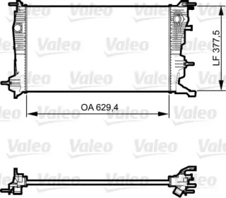 Теплообменник VALEO 735607