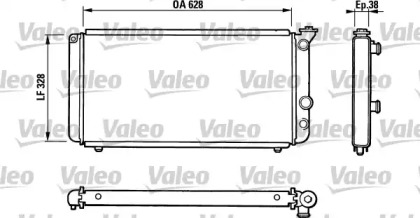 Теплообменник VALEO 810835