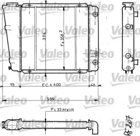 Теплообменник VALEO 810872