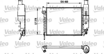 Теплообменник VALEO 810915