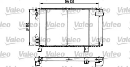 Теплообменник VALEO 810918