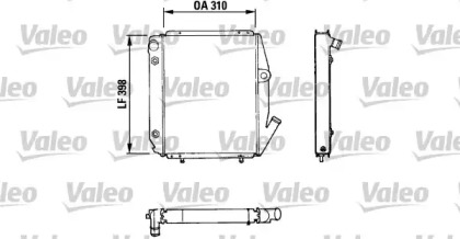 Теплообменник VALEO 810926