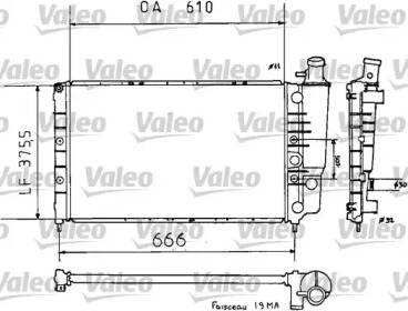 Теплообменник VALEO 810938