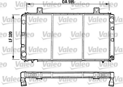 Теплообменник VALEO 810965