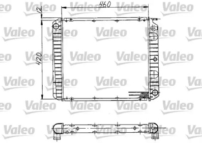 Теплообменник VALEO 810970