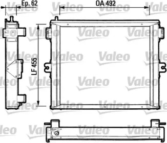 Теплообменник VALEO 811063