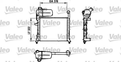 Теплообменник VALEO 811069