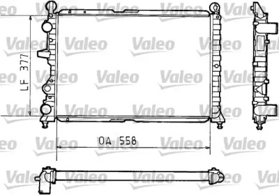 Теплообменник VALEO 811073