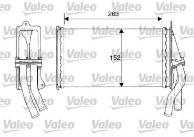 Теплообменник VALEO 812015