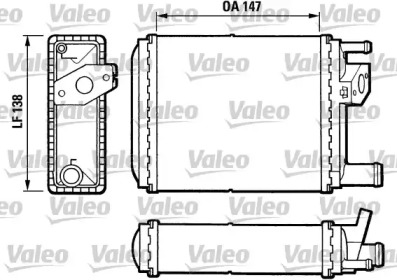 Теплообменник VALEO 812032