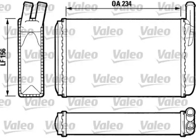 Теплообменник VALEO 812034