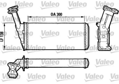 Теплообменник VALEO 812036