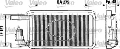 Теплообменник VALEO 812074