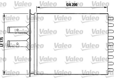 Теплообменник VALEO 812081