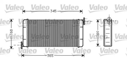 Теплообменник VALEO 812084