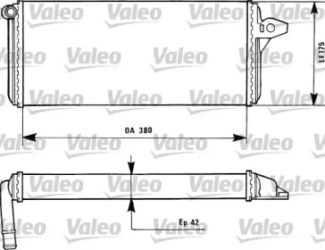 Теплообменник VALEO 812085