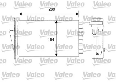 Теплообменник VALEO 812194