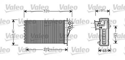 Теплообменник VALEO 812221