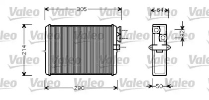 Теплообменник VALEO 812328