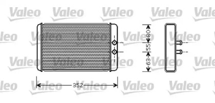 Теплообменник VALEO 812358