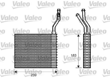 Теплообменник VALEO 812367