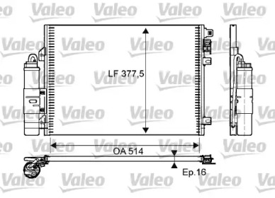 Конденсатор VALEO 814051