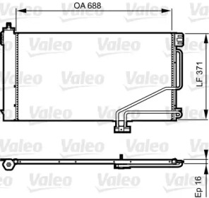 Конденсатор VALEO 814186