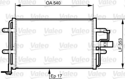 Конденсатор VALEO 814357