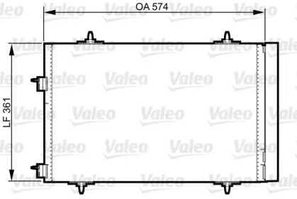 Конденсатор VALEO 814365