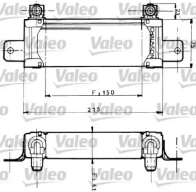 Теплообменник VALEO 816590