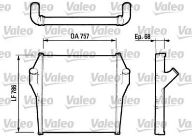 Теплообменник VALEO 816730