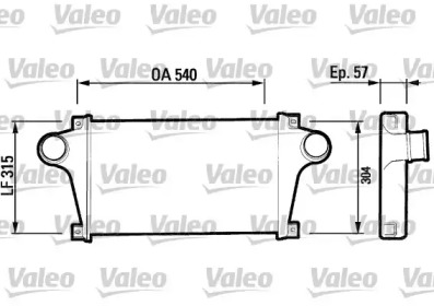 Теплообменник VALEO 816731