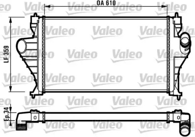 Теплообменник VALEO 816919