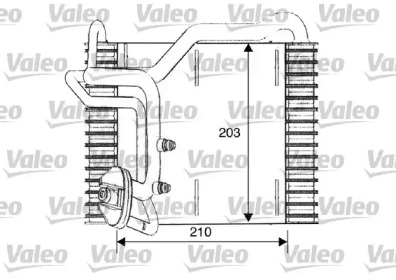 Испаритель VALEO 817096