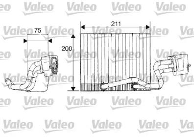 Испаритель VALEO 817173