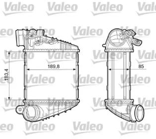 Теплообменник VALEO 817205