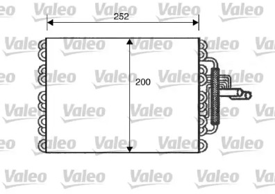 Испаритель VALEO 817217