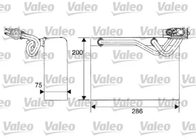 Испаритель VALEO 817278