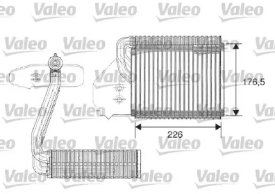 Испаритель VALEO 817329