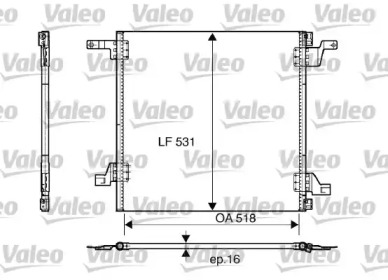 Конденсатор VALEO 817458