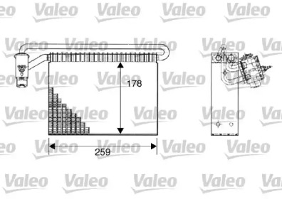 Испаритель VALEO 817511