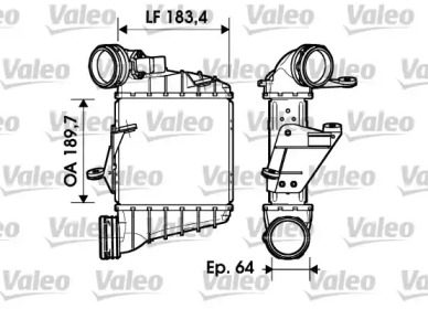 Теплообменник VALEO 817558